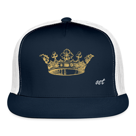 Trucker Hat - navy/white